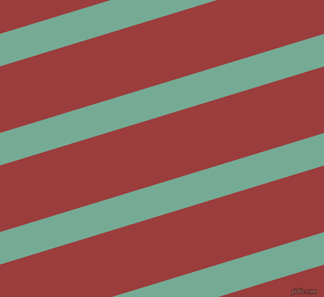 17 degree angle lines stripes, 44 pixel line width, 90 pixel line spacing, Acapulco and Mexican Red angled lines and stripes seamless tileable