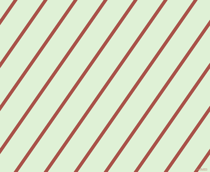 55 degree angle lines stripes, 11 pixel line width, 70 pixel line spacingApple Blossom and Hint Of Green angled lines and stripes seamless tileable
