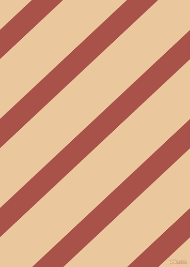 43 degree angle lines stripes, 43 pixel line width, 88 pixel line spacingApple Blossom and New Tan angled lines and stripes seamless tileable