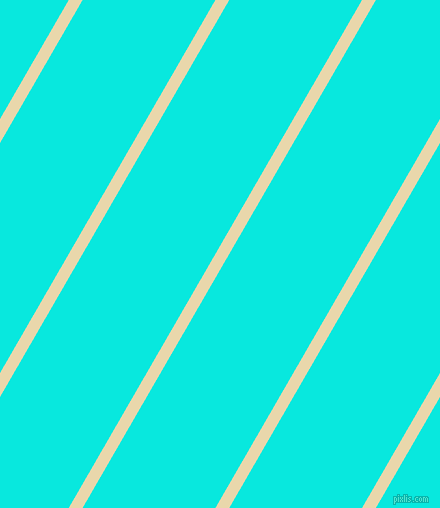 60 degree angle lines stripes, 12 pixel line width, 115 pixel line spacing, Beeswax and Bright Turquoise angled lines and stripes seamless tileable