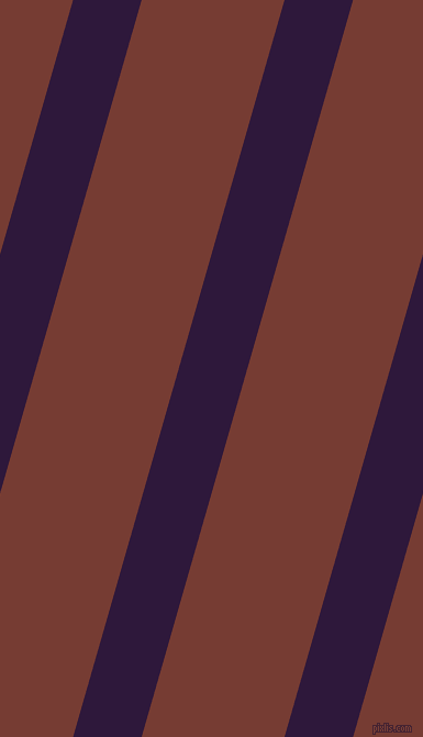 74 degree angle lines stripes, 60 pixel line width, 125 pixel line spacing, Blackcurrant and Crown Of Thorns angled lines and stripes seamless tileable