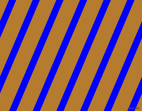 67 degree angle lines stripes, 23 pixel line width, 52 pixel line spacing, Blue and Mandalay angled lines and stripes seamless tileable