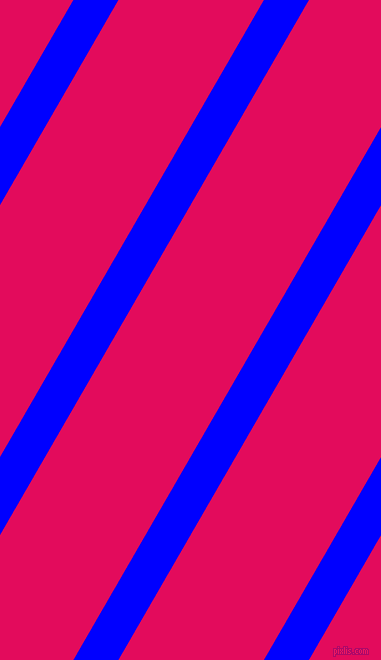 60 degree angle lines stripes, 39 pixel line width, 126 pixel line spacing, Blue and Razzmatazz angled lines and stripes seamless tileable