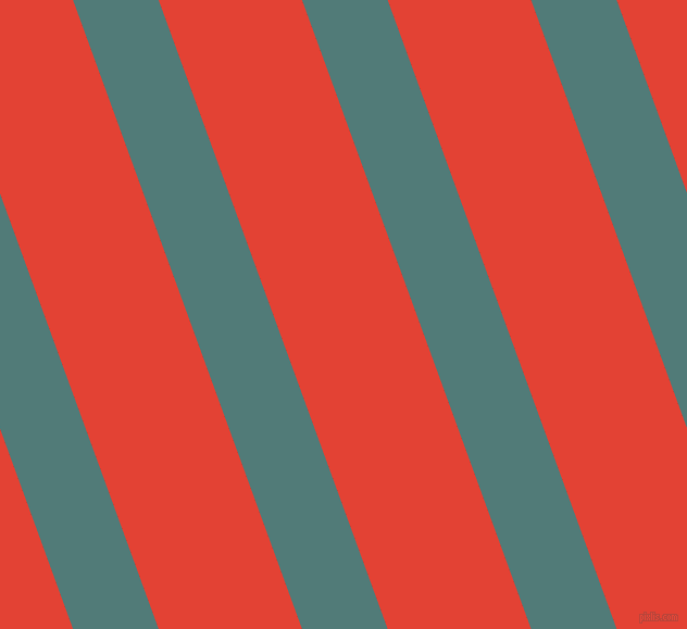 110 degree angle lines stripes, 74 pixel line width, 124 pixel line spacing, Breaker Bay and Cinnabar angled lines and stripes seamless tileable