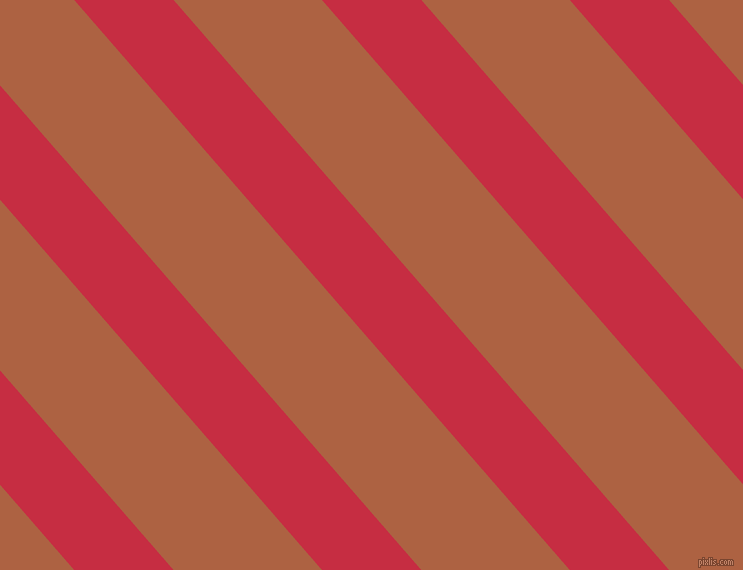 131 degree angle lines stripes, 75 pixel line width, 112 pixel line spacing, Brick Red and Tuscany angled lines and stripes seamless tileable