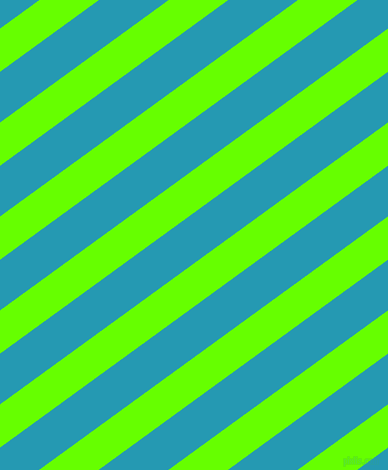 36 degree angle lines stripes, 35 pixel line width, 41 pixel line spacing, Bright Green and Pelorous angled lines and stripes seamless tileable