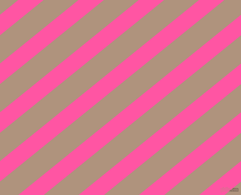 39 degree angle lines stripes, 32 pixel line width, 44 pixel line spacing, Brilliant Rose and Sandrift angled lines and stripes seamless tileable