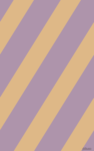 58 degree angle lines stripes, 70 pixel line width, 92 pixel line spacing, Burly Wood and London Hue angled lines and stripes seamless tileable