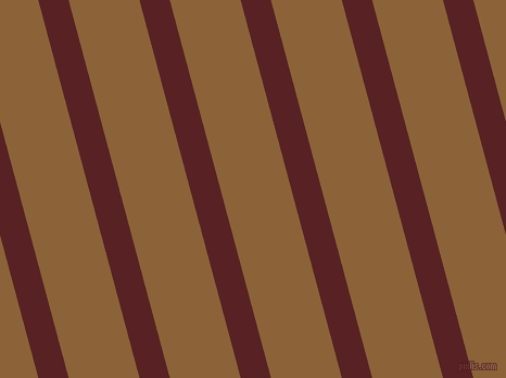 105 degree angle lines stripes, 27 pixel line width, 63 pixel line spacing, Burnt Crimson and McKenzie angled lines and stripes seamless tileable
