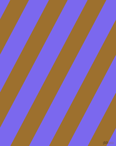 62 degree angle lines stripes, 56 pixel line width, 60 pixel line spacing, Buttered Rum and Medium Slate Blue angled lines and stripes seamless tileable