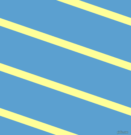 161 degree angle lines stripes, 24 pixel line width, 114 pixel line spacing, Canary and Picton Blue angled lines and stripes seamless tileable