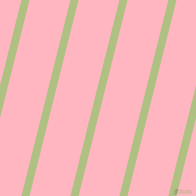 76 degree angle lines stripes, 16 pixel line width, 81 pixel line spacing, Caper and Light Pink angled lines and stripes seamless tileable