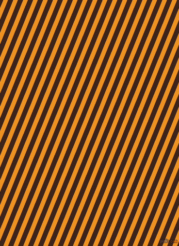 68 degree angle lines stripes, 9 pixel line width, 10 pixel line spacing, Carrot Orange and Brown Pod angled lines and stripes seamless tileable