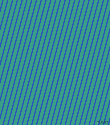 75 degree angle lines stripes, 4 pixel line width, 11 pixel line spacing, Cerulean Blue and Gossamer angled lines and stripes seamless tileable