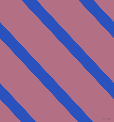 133 degree angle lines stripes, 43 pixel line width, 120 pixel line spacing, Cerulean Blue and Tapestry angled lines and stripes seamless tileable