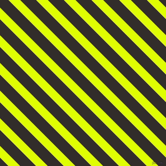 135 degree angle lines stripes, 28 pixel line width, 38 pixel line spacing, Chartreuse Yellow and Diesel angled lines and stripes seamless tileable
