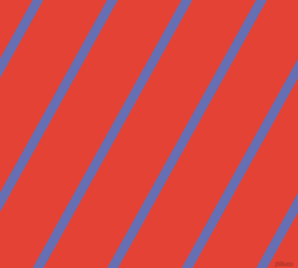 61 degree angle lines stripes, 19 pixel line width, 112 pixel line spacing, Chetwode Blue and Cinnabar angled lines and stripes seamless tileable