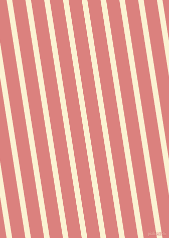 99 degree angle lines stripes, 11 pixel line width, 26 pixel line spacing, China Ivory and Sea Pink angled lines and stripes seamless tileable