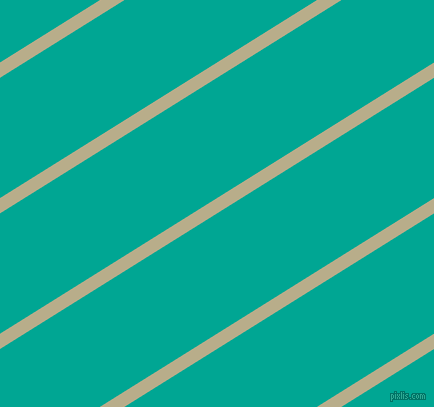 32 degree angle lines stripes, 13 pixel line width, 102 pixel line spacing, Chino and Persian Green angled lines and stripes seamless tileable