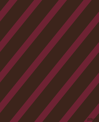51 degree angle lines stripes, 22 pixel line width, 45 pixel line spacing, Claret and Brown Pod angled lines and stripes seamless tileable