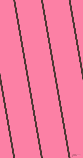 100 degree angle lines stripes, 8 pixel line width, 103 pixel line spacing, Cocoa Bean and Tickle Me Pink angled lines and stripes seamless tileable