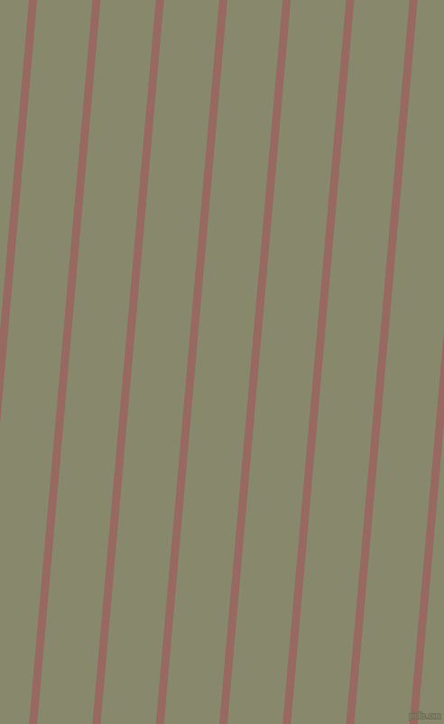 85 degree angle lines stripes, 9 pixel line width, 61 pixel line spacing, Dark Chestnut and Bitter angled lines and stripes seamless tileable