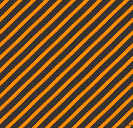 44 degree angle lines stripes, 11 pixel line width, 19 pixel line spacing, Dark Orange and Gondola angled lines and stripes seamless tileable