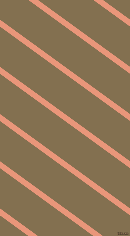 144 degree angle lines stripes, 18 pixel line width, 104 pixel line spacing, Dark Salmon and Shadow angled lines and stripes seamless tileable