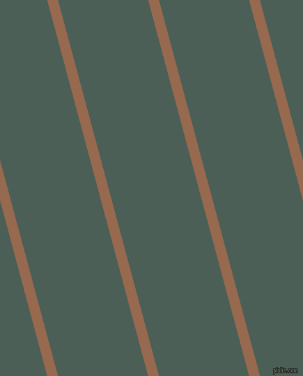 105 degree angle lines stripes, 15 pixel line width, 125 pixel line spacing, Dark Tan and Viridian Green angled lines and stripes seamless tileable