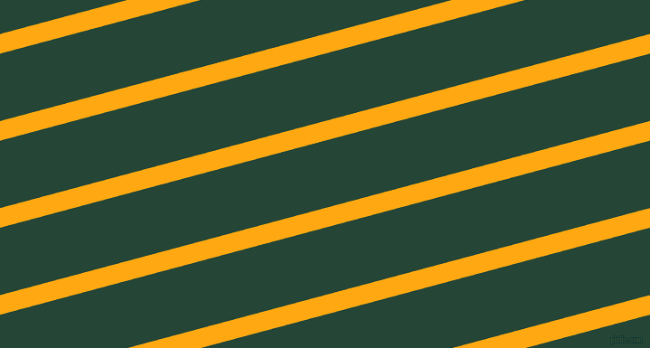 15 degree angle lines stripes, 21 pixel line width, 72 pixel line spacing, Dark Tangerine and Bottle Green angled lines and stripes seamless tileable