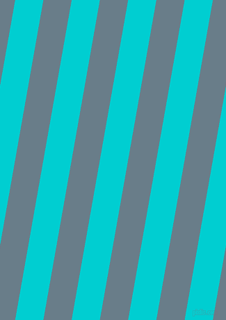 80 degree angle lines stripes, 40 pixel line width, 40 pixel line spacing, Dark Turquoise and Lynch angled lines and stripes seamless tileable