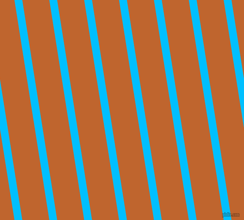 99 degree angle lines stripes, 16 pixel line width, 55 pixel line spacing, Deep Sky Blue and Christine angled lines and stripes seamless tileable