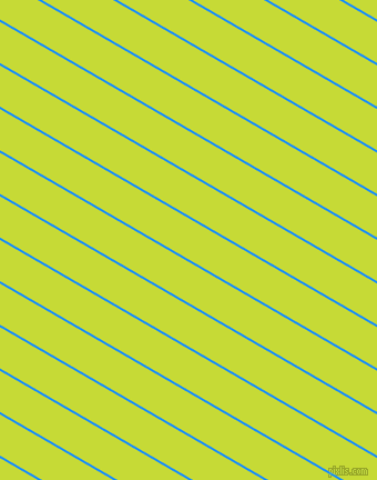 150 degree angle lines stripes, 2 pixel line width, 32 pixel line spacing, Dodger Blue and Las Palmas angled lines and stripes seamless tileable