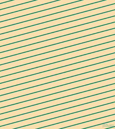 15 degree angle lines stripes, 3 pixel line width, 16 pixel line spacing, Elf Green and Peach-Yellow angled lines and stripes seamless tileable