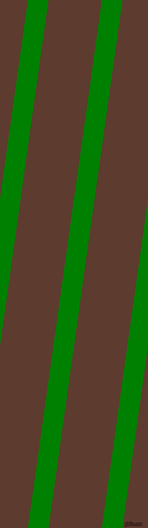 82 degree angle lines stripes, 42 pixel line width, 109 pixel line spacing, Green and Cioccolato angled lines and stripes seamless tileable