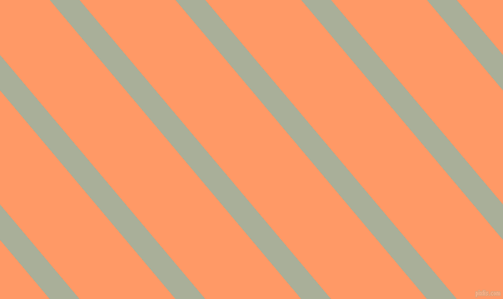 130 degree angle lines stripes, 32 pixel line width, 103 pixel line spacing, Green Spring and Atomic Tangerine angled lines and stripes seamless tileable