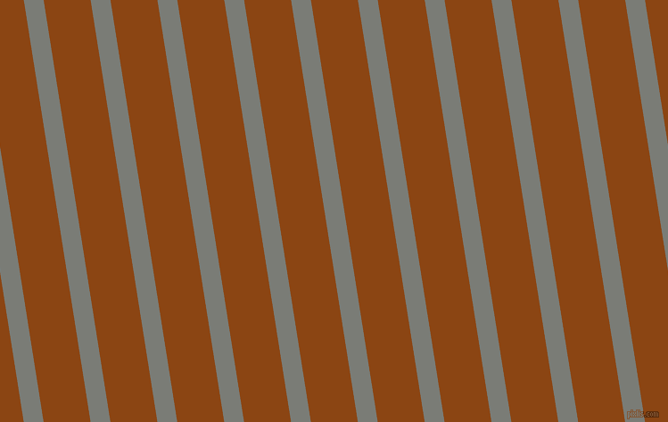 99 degree angle lines stripes, 22 pixel line width, 52 pixel line spacing, Gunsmoke and Saddle Brown angled lines and stripes seamless tileable