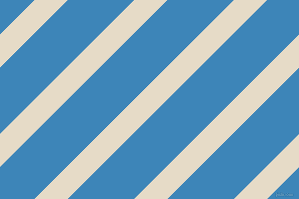 45 degree angle lines stripes, 47 pixel line width, 94 pixel line spacing, Half Spanish White and Curious Blue angled lines and stripes seamless tileable