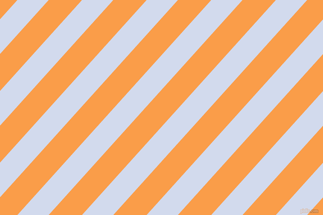 48 degree angle lines stripes, 46 pixel line width, 49 pixel line spacing, Hawkes Blue and Sunshade angled lines and stripes seamless tileable