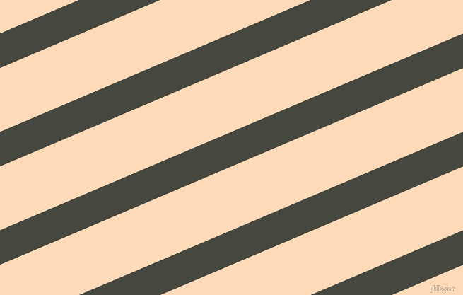 23 degree angle lines stripes, 45 pixel line width, 83 pixel line spacing, Heavy Metal and Peach Puff angled lines and stripes seamless tileable