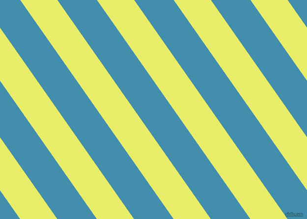 125 degree angle lines stripes, 62 pixel line width, 66 pixel line spacing, Honeysuckle and Boston Blue angled lines and stripes seamless tileable