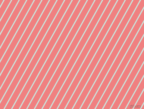 61 degree angle lines stripes, 4 pixel line width, 18 pixel line spacing, Iceberg and Light Coral angled lines and stripes seamless tileable