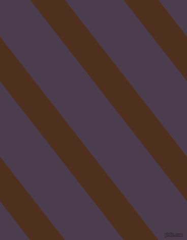 128 degree angle lines stripes, 54 pixel line width, 91 pixel line spacing, Indian Tan and Bossanova angled lines and stripes seamless tileable
