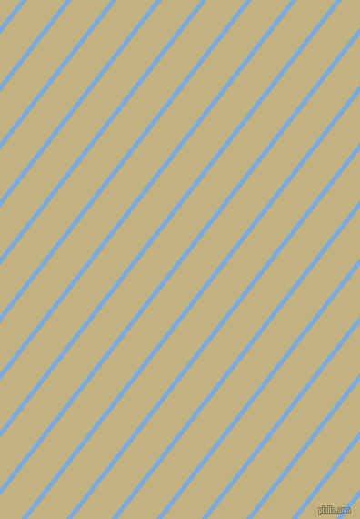 52 degree angle lines stripes, 5 pixel line width, 34 pixel line spacing, Jordy Blue and Ecru angled lines and stripes seamless tileable
