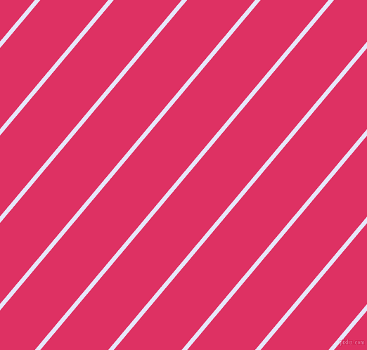 50 degree angle lines stripes, 6 pixel line width, 74 pixel line spacing, Lavender and Cerise angled lines and stripes seamless tileable