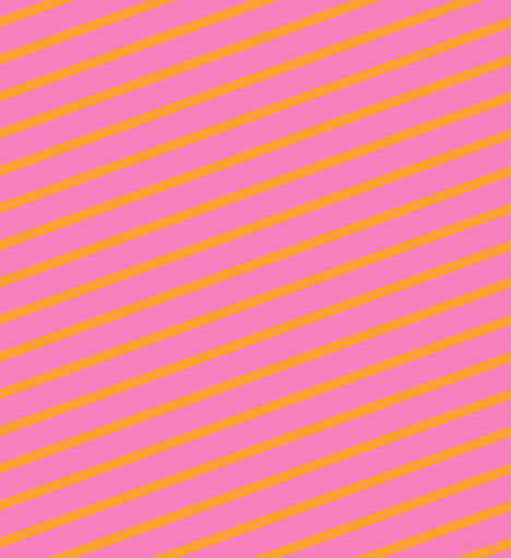20 degree angle lines stripes, 9 pixel line width, 23 pixel line spacing, Lightning Yellow and Persian Pink angled lines and stripes seamless tileable