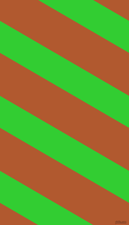 150 degree angle lines stripes, 90 pixel line width, 121 pixel line spacing, Lime Green and Fiery Orange angled lines and stripes seamless tileable