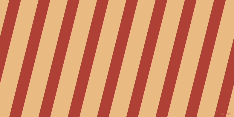 76 degree angle lines stripes, 38 pixel line width, 57 pixel line spacing, Medium Carmine and Corvette angled lines and stripes seamless tileable
