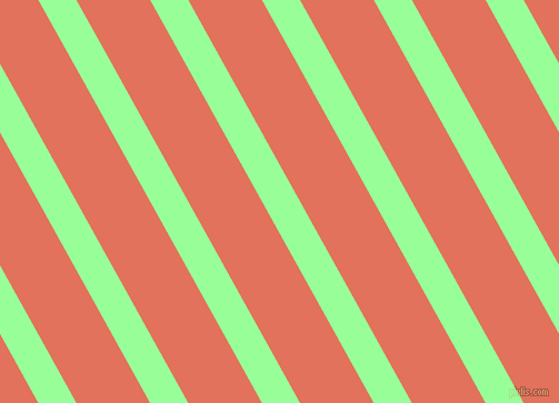 119 degree angle lines stripes, 30 pixel line width, 58 pixel line spacing, Mint Green and Terra Cotta angled lines and stripes seamless tileable