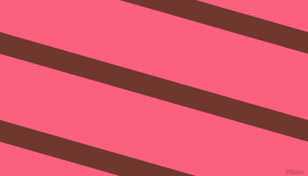 164 degree angle lines stripes, 42 pixel line width, 128 pixel line spacing, Mocha and Brink Pink angled lines and stripes seamless tileable
